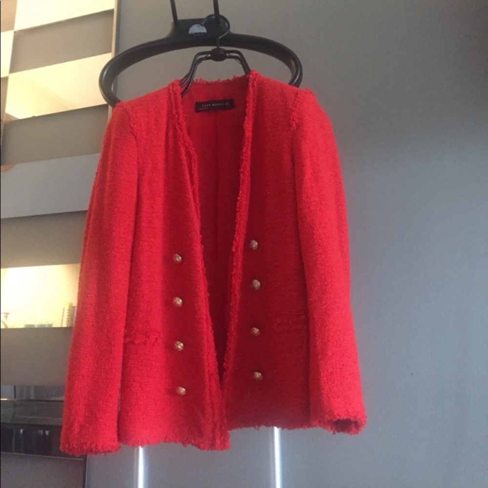 Zara Tweed Cardigan - Picture 5 of 6
